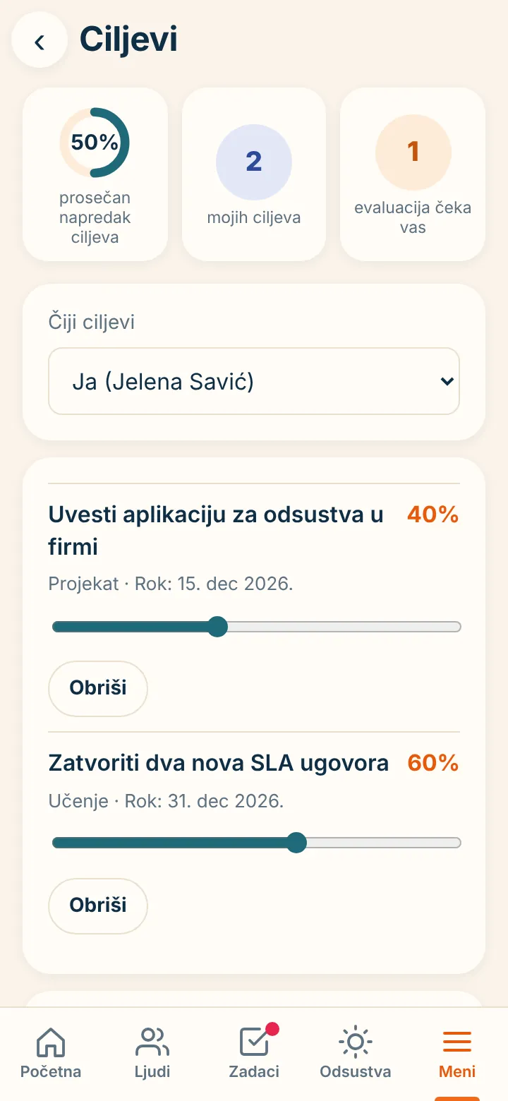 Ciljevi
